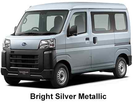 Subaru Samber Van Color: Bright Silver Metallic