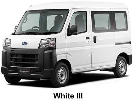 Subaru Samber Van Color: White