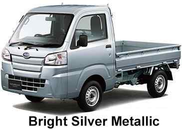 Subaru Samber Truck Color: Bright Silver Metallic