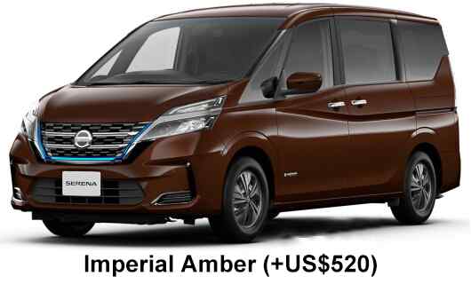 Nissan Serena E-Power Color: Imperial Amber