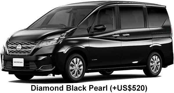 Nissan Serena Hybrid Color: Diamond Black Pearl