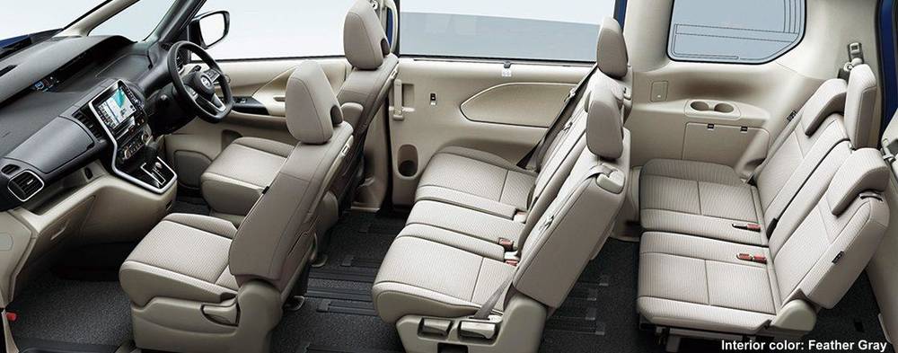New Nissan Serena S-Hybrid interior photo: FEATHER GRAY