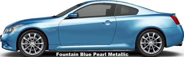 Fountain Blue Pearl Metallic