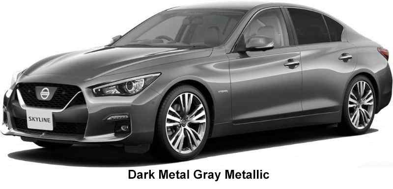 Nissan Skyline Hybrid Color: Dark Metal Gray Metallic