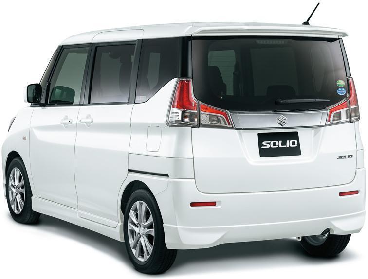 New Suzuki Solio photo: Rear image