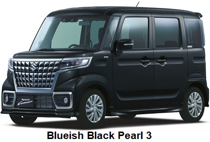 Suzuki Spacia Custom Color: Bluish Black Pearl