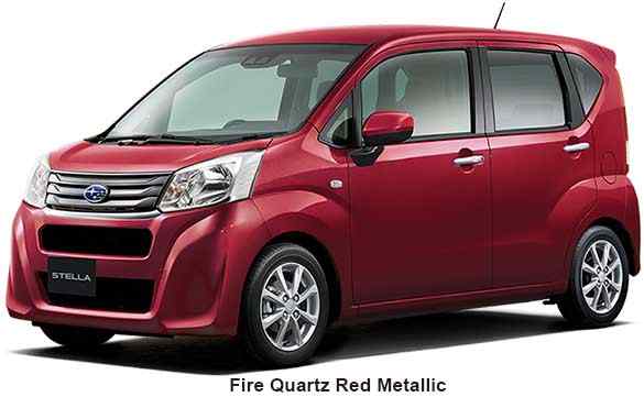 Subaru Stella Color: Fire Quartz Red Metallic