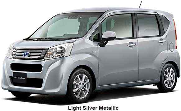 Subaru Stella Color: Light Silver Metallic