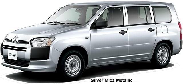 New Toyota Succeed body color: SILVER MICA METALLIC