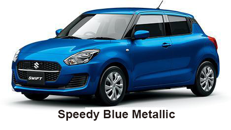 Suzuki Swift Color: Speedy Blue Metallic