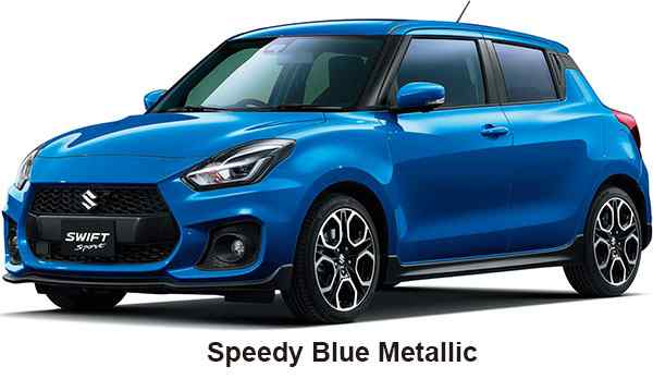 Suzuki Swift Sports Color: Speedy Blue Metallic