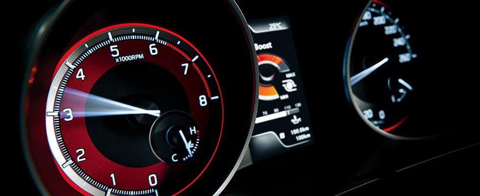 New Suzuki Swift Sport photo: Odometer view