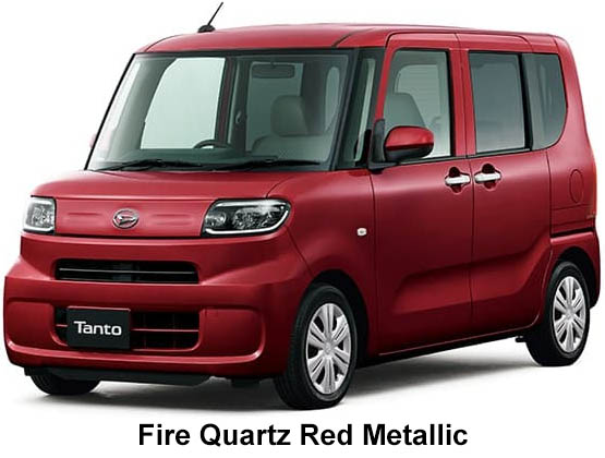 Daihatsu Tanto Color: Fire Quartz Red Metallic