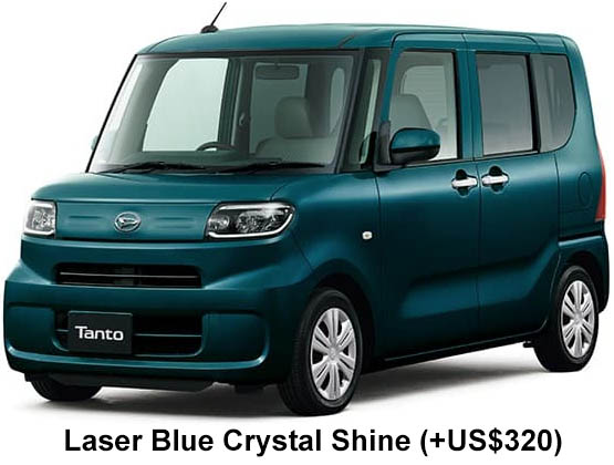 Daihatsu Tanto Color: Laser Blue Crystal Shine