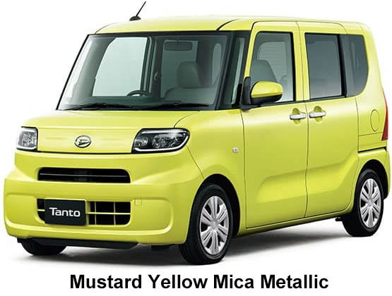 Daihatsu Tanto Color: Mustard Yellow Mica Metallic