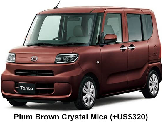 Daihatsu Tanto Color: Plum Brown Crystal Mica