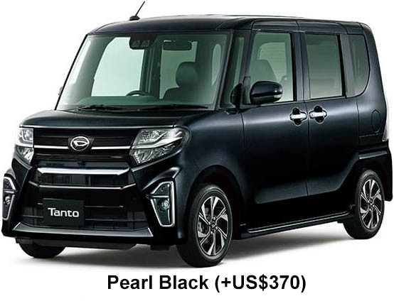 Daihatsu Tanto Custom Color: Pearl Black