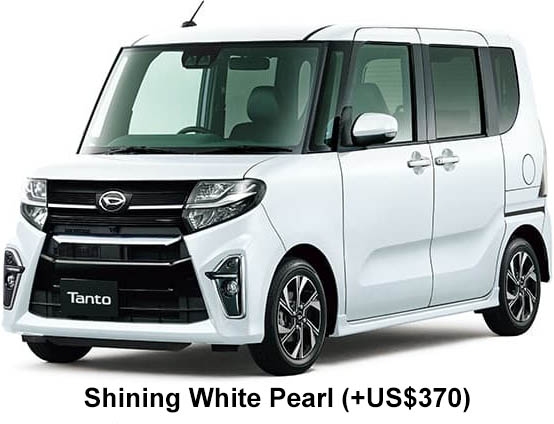 Daihatsu Tanto Custom Color: Shining White Pearl