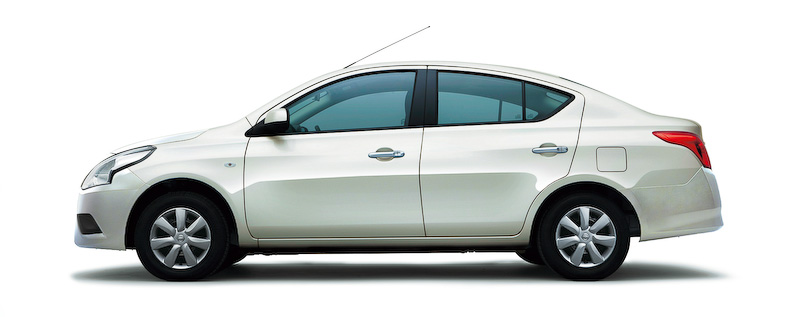 New Nissan Tiida Latio picture : Side view
