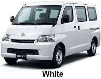 Toyota Townace Van Color: White