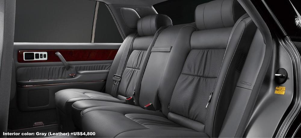 New Toyota Century photo: New Toyota Century photo: GRAY color LEATHER Seat