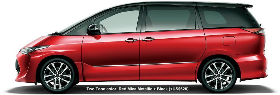 2 TONE COLOR: RED MICA METALLIC + BLACK (option color US$620)