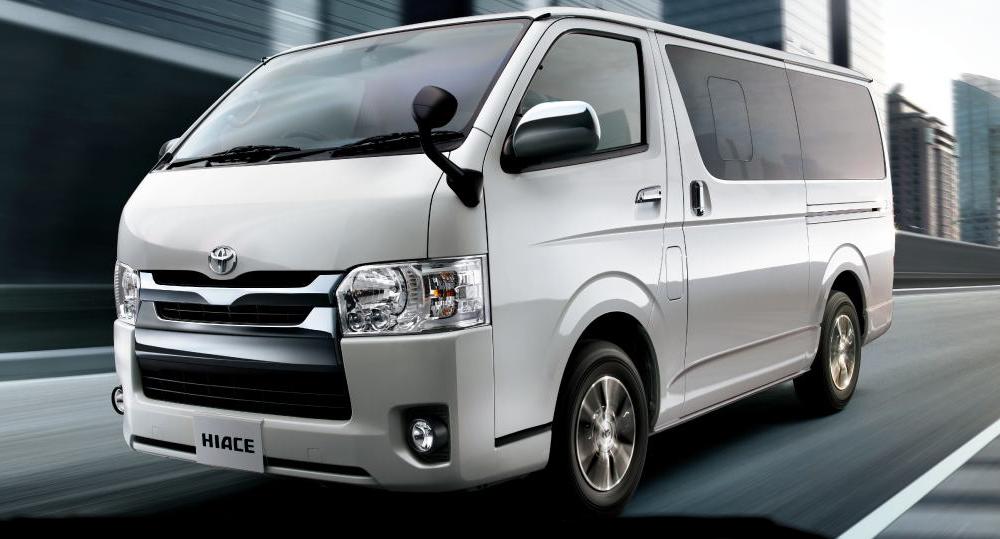 New Hiace Van picture: Front photo