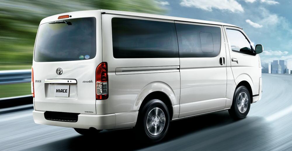 New Hiace Van picture: Back image