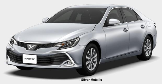 New Toyota Mark-X body color: SILVER METALLIC
