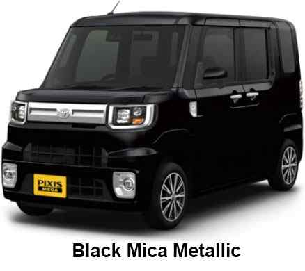 Toyota Pixis Mega Color:Black Mica Metallic