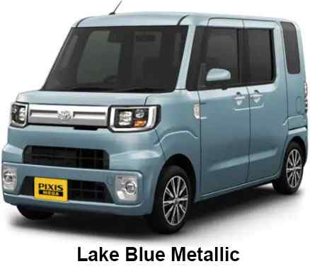 Toyota Pixis Mega Color: Lake Blue Metallic