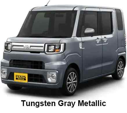 Toyota Pixis Mega Color: Tungsten Gray Metallic