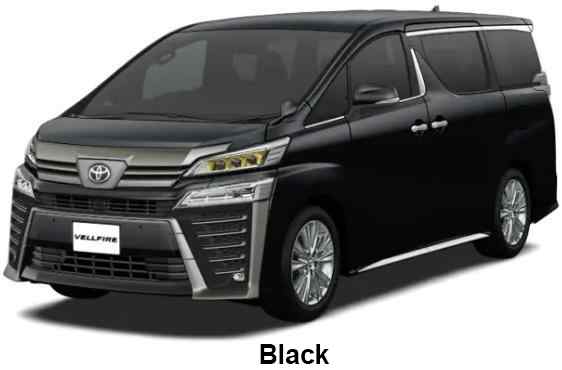 Toyota Velfire Hybrid: Black