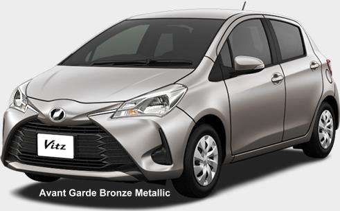 New Toyota Vitz body color: Avant Garde Bronze Metallic