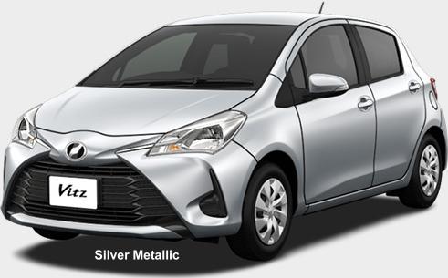 New Toyota Vitz body color: Silver Metallic