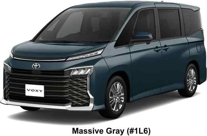 New Toyota Voxy Hybrid body color: MASSIVE GRAY (Color No. 1L6 )