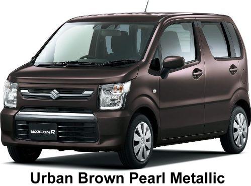 New Suzuki Wagon R body color: Urban Brown Pearl Metallic