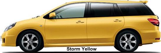 Nissan Wingroad - Color - Storm Yellow