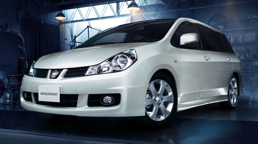 New Nissan Wingroad photo: Front view