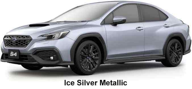 New Subaru WRX S4 Sti Sport body color: Ice Silver Metallic