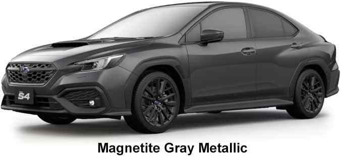 New Subaru WRX S4 Sti Sport body color: Magnetite Gray Metallic