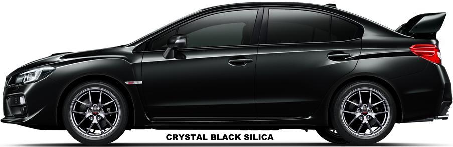 New Subaru WRX Sti Sedan body color: Crystal Black Silica