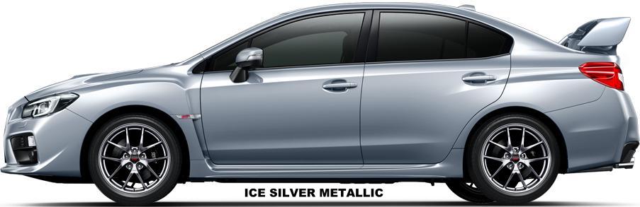 New Subaru WRX Sti Sedan body color: Ice Silver Metallic