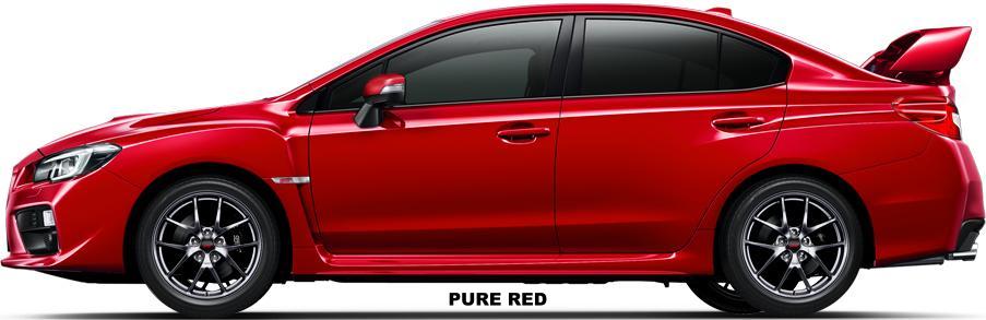 New Subaru WRX Sti Sedan body color: Pure Red
