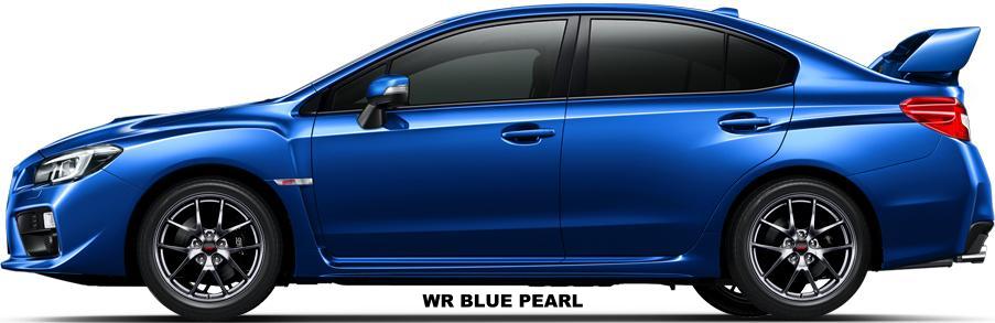 New Subaru WRX Sti Sedan body color: WR Blue Pearl