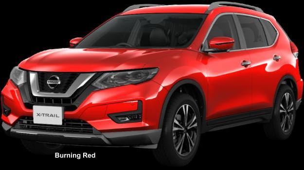 New Nissan X-Trail body color: BURNING RED
