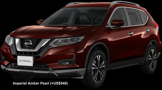 New Nissan X-Trail body color: IMPERIAL AMBER PEARL (option color +US$540)