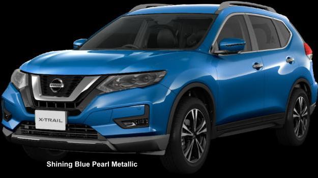 New Nissan X-Trail body color: SHINING BLUE PEARL METALLIC