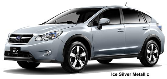 New Subaru XV Hybrid body color: Ice Silver Metallic