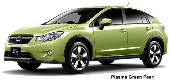 New Subaru XV Hybrid body color: Plasma Green Pearl
